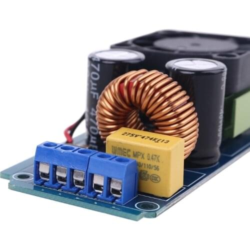 IRS2092S 500W Mono Channel Digital Amplifier Class D Stage HIFI Power Amp Board W3JD