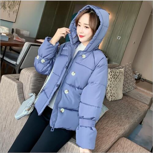 Parka women snow wear wadded jacket female 2019 autumn and winter jacket women cotton-padded outerwear winter coat Z219