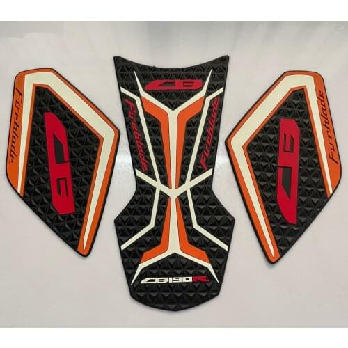 For Honda Storm Eye CB190R CB 190 R Protector Anti slip Tank Pad Sticker Gas Knee Grip Traction Side Pad 3M Decal
