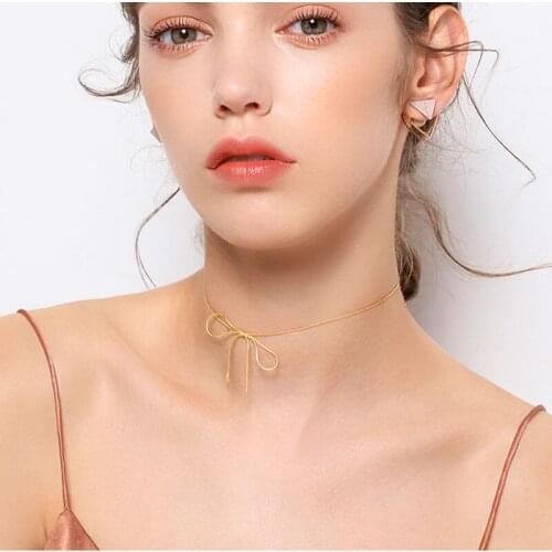 XiaoboACC Silver Chokers