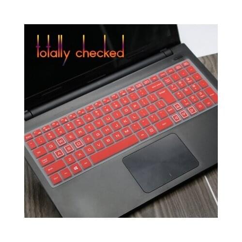 15.6 inch Silicone Keyboard Cover Protector For MACHENIKE MR X6S X6Ti-M MECHREVO MR T6S-LE09 MR T6S X6S-M X6S-E X6S-H X615 inch