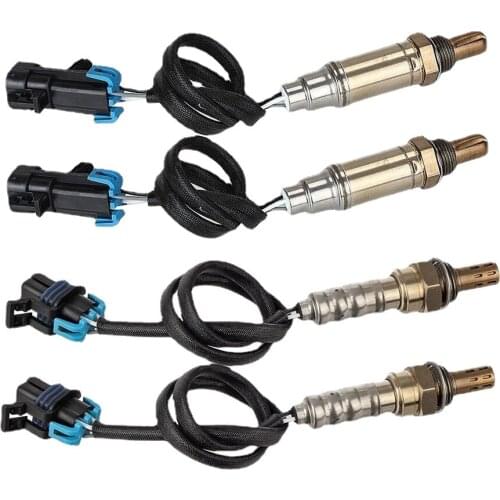 4 pcs O2 Oxygen Sensor Upstream Downstream for Chevrolet Avalanche Silverado Suburban Tahoe GMC Sierra Yukon 234-4112 234-4337