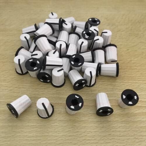 50PCS/lot High School Bass Pot Knob Cap / EQ Cap Equalizer Knob white for Pioneer DJ MIXER DJM djm-2000 900 850 750 700 800