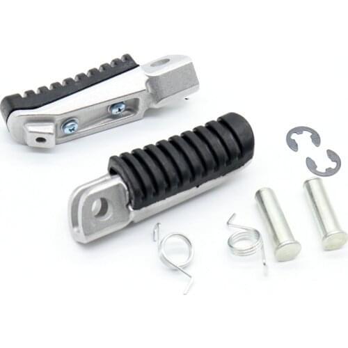 For KAWASAKI ER6N NINJA 650R/1000 VERSYS 650/1000 Motorcycle Rider Front Foot Pegs Footrest Adapters