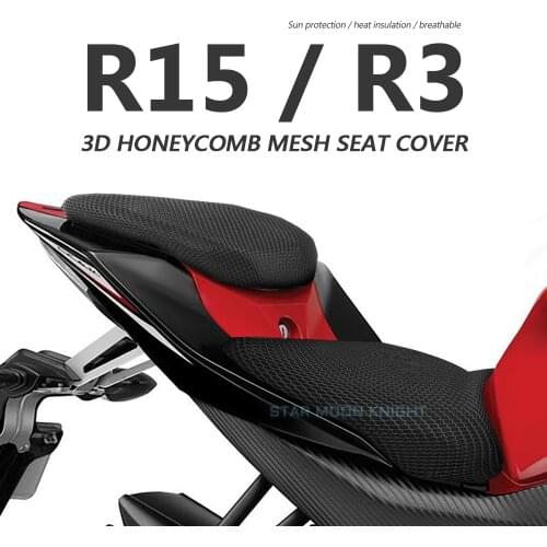 Motorcycle Accessories Protecting Cushion Seat Cover For Yamaha YZF-R15 YZF-R3 YZF R15 R3 R 15 3 Nylon Fabric Saddle Seat Cover