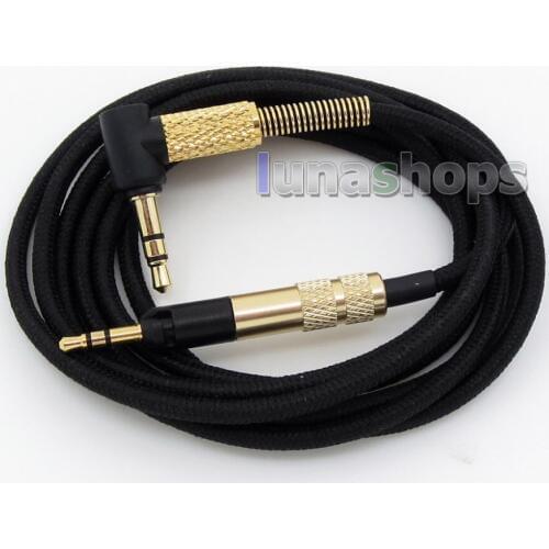 Black ZLL Headphone Cable For Sennheiser HD595 HD598 HD558 HD518 Headset Earphone LN005709