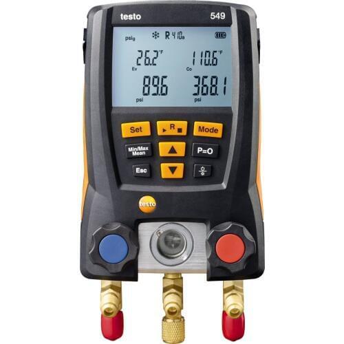 Testo 549 550 557 570-2 Refrigeration Digital Manifold Pressure Gauge 0560 0550 0563 1550 0563 1557 0613 5505