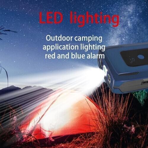 24000mAh Power Supply With Clip 12V TM30 Low Temperature Dual USB Interface 4 Colors Car Emergency Start Seven Protections