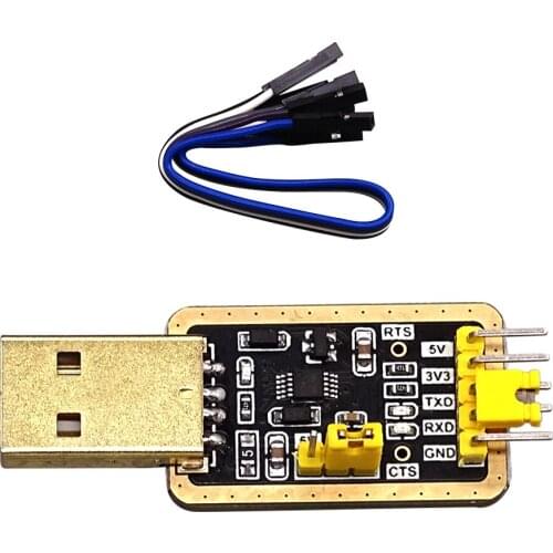 CH340 Mini serial port module of PL2303 , CH340E RS232 to TTL module upgrade USB to serial port in nine Brush small plates