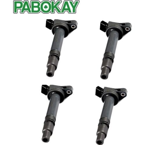 SET OF 4 NEW PREMIUM IGNITION COIL FOR VARIOUS VEHICLES V6 & V8 C1596 UF-507 90919-02250 90919-A2003 90919-T2004
