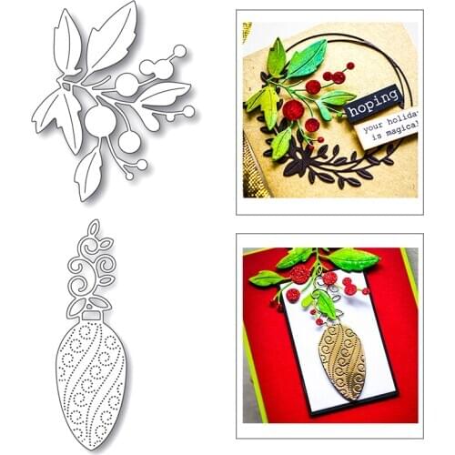 2020 New Christmas Decoration Metal Cutting Dies For DIY Cut Paper Making Greeting Card Background Album Scrapbooking NO Stamps