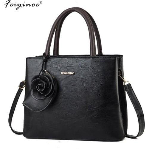 The New 2021 Vintage Handbags High-capacity Contracted Lash Package Commuter Single Shoulder Bag Women Messenger Bag Square PU