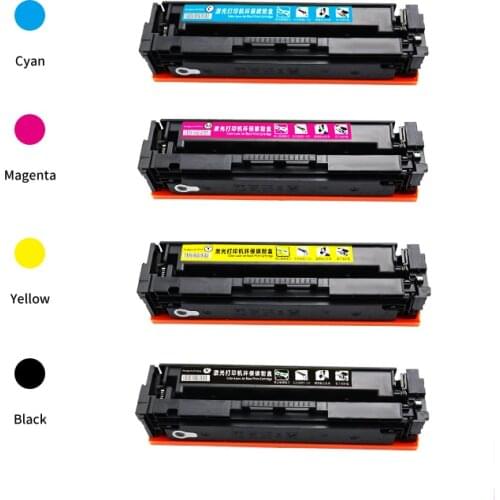 New hot 202 202a cf500a cf501a cf502a cf503a compatible cartridge toner for hp LaserJet Pro MFP M280nw / M281cdw printers