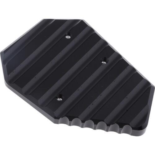 Motorcycle Bike Kickstand Side Stand Enlarge Extension Plate