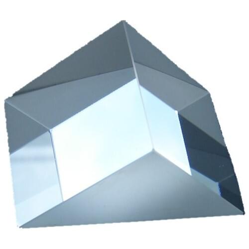 Right-angle Prism 90 Degree Total Reflection Isosceles Right-angle Mirror 10x10x10mm Optical Measurement Prism