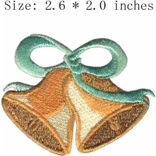 Tinkle Bell 2.6" wide embroidery patch for scarf patch/happy new year/Christmas patch