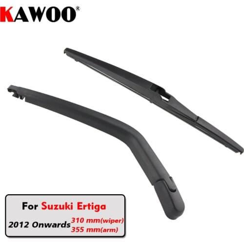 KAWOO Car Rear Wiper Blade Blades Back Window Wipers Arm For Suzuki Ertiga Hatchback (2012 Onwards) 310mm Auto Windscreen Blade
