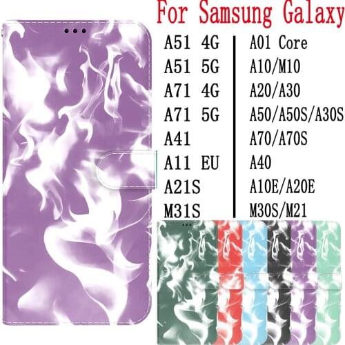 Sunjolly For Samsung Galaxy A51 A71 A41 A11 A21S M31S A01 Core A10 M10 A20 A30 A40 A70 A40 A10E M30S M21 A50 Case Cover coque