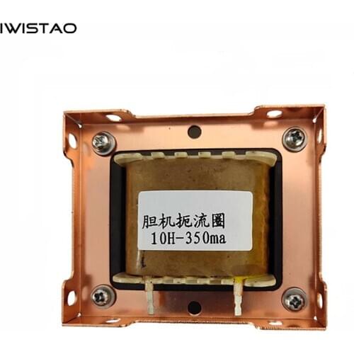 IWISTAO Tube Amp Choke Coil 10H 350mA Japanes Z11 Annealed Silicon Steel Sheets EI86 Amplifier Filter Audio HIFI DIY