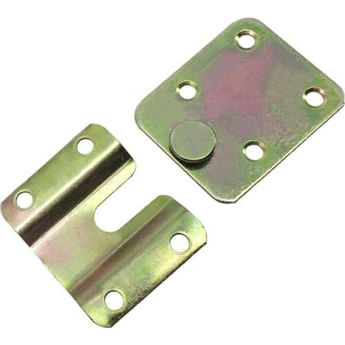 Bed Connection Corner Code Thickening Furniture Load-bearing Concave-convex Hanging Plate Hinge