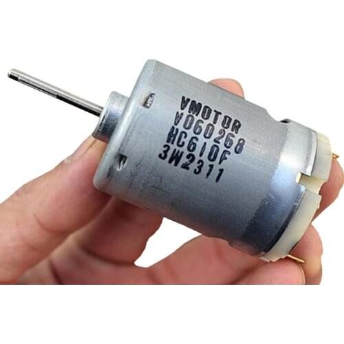 JOHNSON 545 DC 12V 25600RPM High Speed Carbon brush Micro Mini DC Motor Large Torque DIY Toy Electric Drill Model
