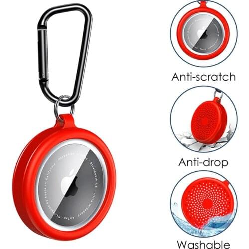 Z88 Airtag Protective Case Suitable for Apple Tracker Protective Case Locator Anti-Loss Alarm Device TPU All-Inclusive Cases