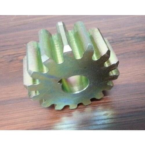 Galvanized Steel gear pinion for sliding gate motor 15 teeth pinion for KMP101 102 202