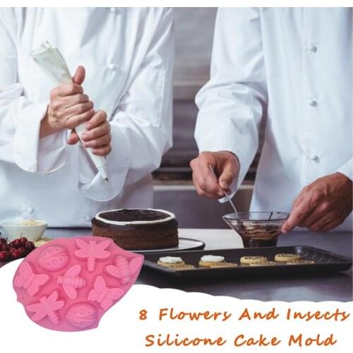 1PC Candy Mold Cake Mold Fondant Tools Sugar Craft Tools Silicone Mold Cake#4