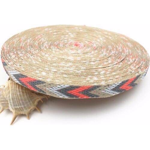 10Yards 13mm 1/2'' Arrow Pattern Wedding Party Accessory Ribbon Woven Jacquard Ribbon Gift Wrapping Scrapbooking Supplies
