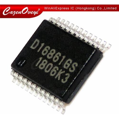 2pcs/lot D16861 D16861GS UPD16861GS UPD16861 SSOP-24 In Stock