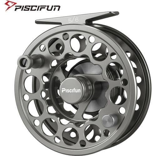 Piscifun Sword Fly Reel Aluminum Alloy CNC-machined 3/4/5/6/7/8/9/10 WT Fly Fishing Reel