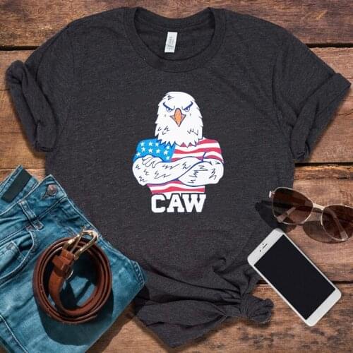 Men Patriotic Eagle Tshirt Men 2021 New American Flag Pattern Funny T Shirts Cartoon Independence Day Tshirt Man L