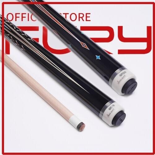 New Arrival FURY Pool Cue Sitck Billiard Taco De Billar With 12.5mm Tip 2nd Generation HT Shaft Fashionable Decal Naked Wrap
