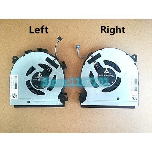 New ORG Laptop CPU/GPU Cooling Fan For HP Spectre 15-CH NS75C00-18C17 NS75C00-17G06 NS75C00-17G07 NS75C00-17J21 NS75C00-17J22