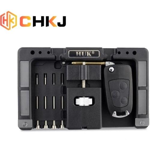 CHKJ Original For HUK Key Fixing Tool With Four Pins Flip Key Vice Of Flip-key Pin Remover For Locksmith Tool Free Shipping