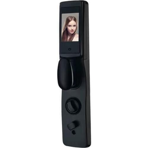 Qleung S921max Fully Automatic Smart Home With Peephole Camera Password Key Card Fingerprint Door Lock