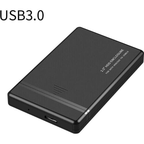 Portable 2.5 Inch USB 2.0/3.0/3.1 Type-C Hard Drive Enclosure External HDD Case 24BB