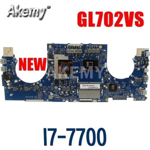 SAMXINNO For ASUS S7VS GL702V GL702VS GL702VSK Laotop Mainboard GL702VS Motherboard with i7-7700HQ GTX 1070/8GB