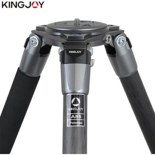 KINGJOY Official A65/A68 Carbon Fiber Camera Tripod Stand Tripe Monopod Dslr For All Models Movil Flexible Stativ SLR DSLR