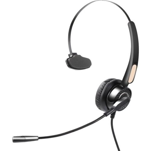 Noise Canceling Microphone USB Headphones PC Headphones Wired In-Line Controls Headphone For PC / Laptop / School / Kids