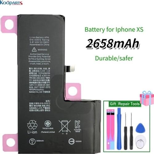 Good Quality 0 Circle Durable Safer Battery Replacement For iphone XS Original High Capacity Bateria Baterie With Free Tools
