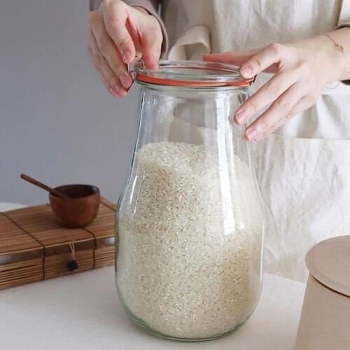 Weck 2700 ml Glass Jar Tulip Series