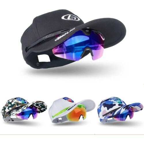TR90 Cycling Sunglasses MTB Polarized Sports Cycling-Cap Glasses Goggles Bicycle Mountain Bike glasses Men Women Cycling Eyewear
