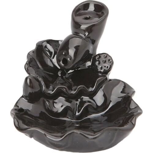 Creative Tower Ceramic Incense Burner Fragrance Holder Backflow Censer 12 Styles