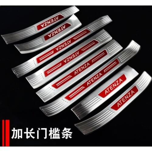 High Quality Stainless Steel scuff plate door sill Trim For Mazda 6 atenza 2014-2020 Car Accessories Car Styling