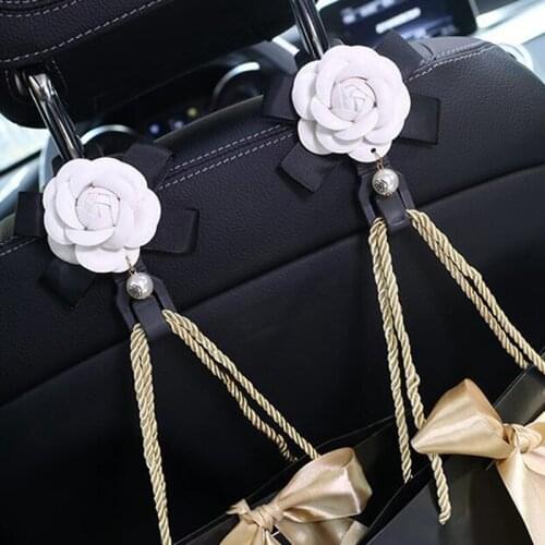 1PC Car Backseat Hook Car Seat Back Hooks Bags Hangers Organizer Headrest Mount Storage Hooks Clips Girls Women Plastics