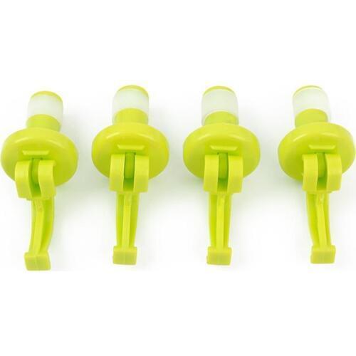 200pcs /lot Novelty Silicone Wine Bottle Stoppers Beer Wine Cork Plug Bottle Cover Kitchen Bar Tool Color Random lin3993