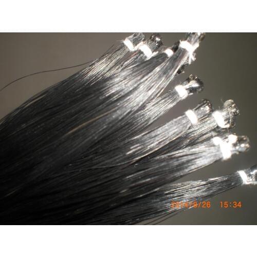 25 Hanks Black Violin bow hair 6 grams 32 inches cello bow hair horse tail hair
