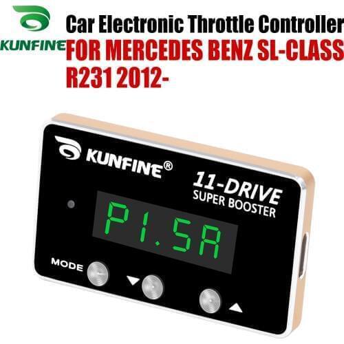 KUNFINE Car Electronic Throttle Controller Racing Accelerator Potent Booster For BENZ SL-CLASS R231 2012-After Tuning Parts