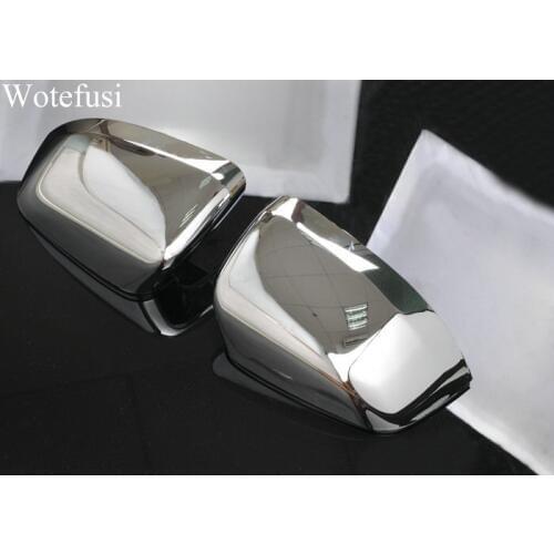 Wotefusi 2PCS Rear View ABS Mirror Covers For JEEP GRAND CHEROKEE 2011 2012 2013 2014 2015 [QPA155]